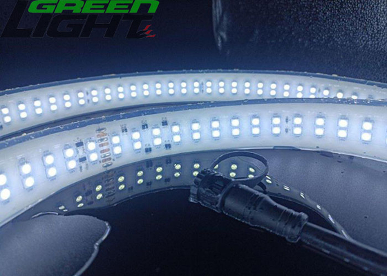 AC110V 35W LED 유연한 스트립 조명 SMD2835 280LEDs 이중 행 방수 Led 스트립 터널 지하 광산 야외