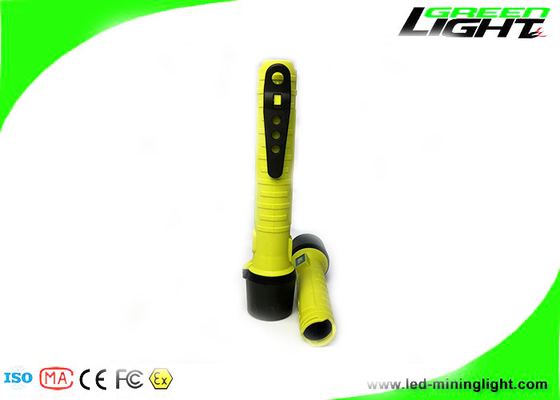IP68 방폭형 LED 손전등 크리어 LED 10W 4.4Ah 지하 광산 사냥을 위한 충전식 토치 라이트 스포트라이트