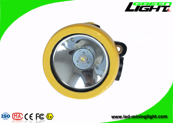 한 개의 충전기와 4000 럭스 LED 마이닝 빛  3.7V 정격 전압  191g 중량