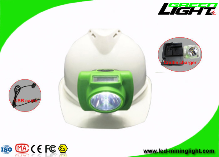 OLED 화면과 13000개 럭스 무선 주도하는 캡 램프, GLC-6 안전모 빛 0.7W