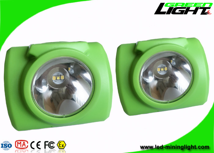 코드가 없는 재충전용 광부 Headlamp 안전 폭발 방지 3.7V 녹색