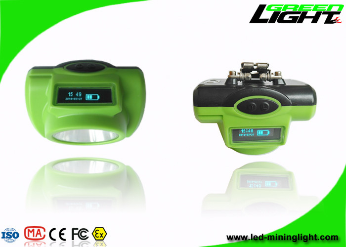 USB 충전기와 OLED 스크린 무선 마이닝 빛 강한 밝기 13000Lux IP68