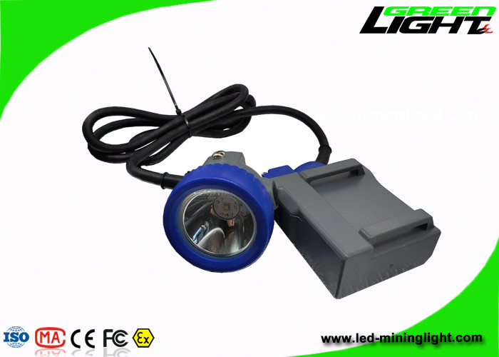 USB 충전 LED 마이닝 빛 10000 럭스 캡 램프 6.6Ah 재충전이 가능한 Li - 이온 바테리