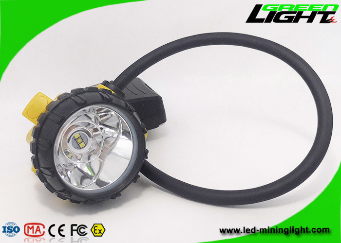 450mA 221lum 15000lux LED 광업 모자 램프 6.8Ah 3.7V Led 광업 헤드램프