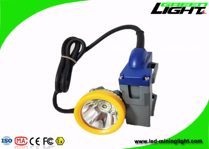 LED Cree 광부 헬멧 빛 15000Lux 6.6Ah 지하를 위한 재충전용 216lum 광부 모자 램프