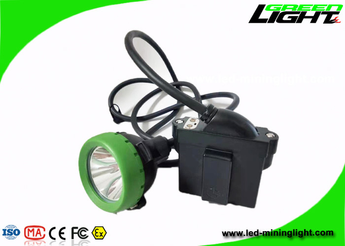 ABS 실리콘 1.67W 7.8Ah 유선 Led 캡 램프 10000Lux 충전식 리튬 이온 배터리 USB 충전 광부 헤드 라이트